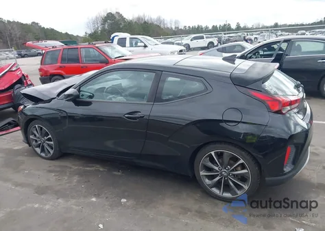 2019 Hyundai Veloster 2.0 Premium z USA, uszkodzony, nr VIN KMHTG6AF7KU005752